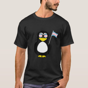 Trans-pinguïn Transgender Pride Transexual Water B T-shirt