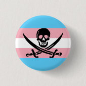 Trans-Pirate Button (Voorkant)