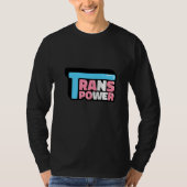 Trans power LGBT   T-shirt (Voorkant)