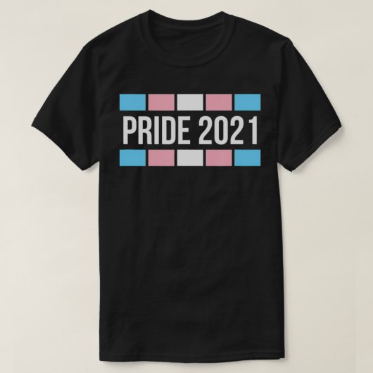 Trans Pride 2021 LGBT Transgender Pride March of P T-shirt (Design voorkant)