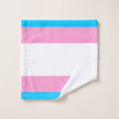 Trans Pride Bad Elegantie Handdoek (Wasdoekje)