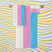 Trans Pride Bath Elegance Bad Handdoek