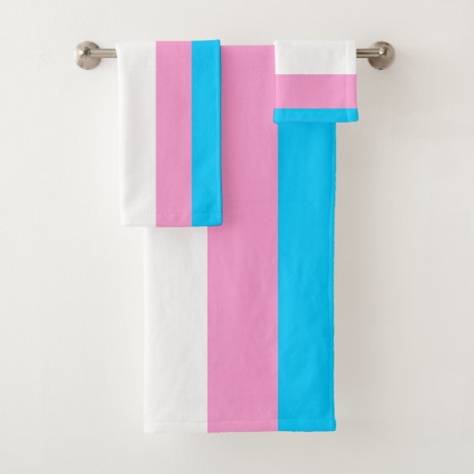 Trans Pride Bath Elegance Bad Handdoek (Insitu)