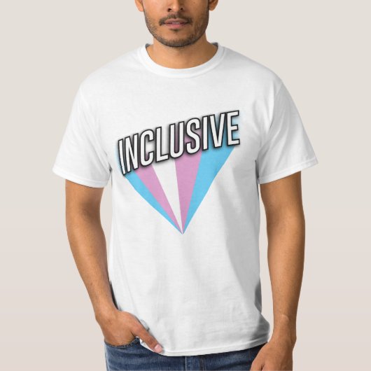 Trans Pride Burst - Inclusief T-shirt (Voorkant)