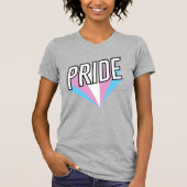 Trans Pride Burst T-shirt (Voorkant)
