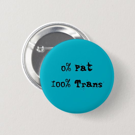 Trans* Pride Button (Voorkant /achterkant)