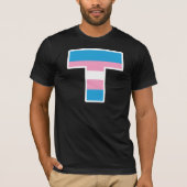 Trans Pride Capital T-T-shirt T-shirt (Voorkant)
