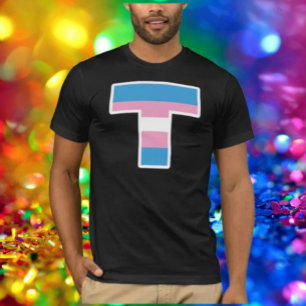 Trans Pride Capital T-T-shirt T-shirt
