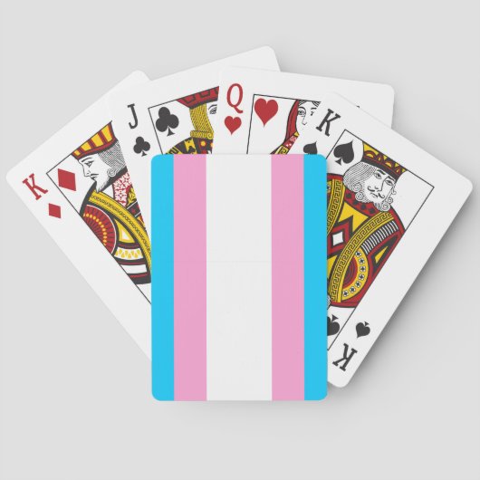 Trans Pride Deck Pokerkaarten (Achterkant)