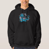 Trans Pride Dragon Hoodie (Voorkant)