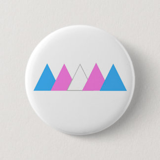 Trans Pride driehoekje Ronde Button 5,7 Cm