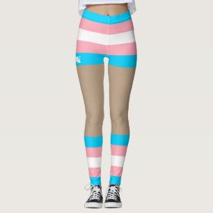 Trans Pride Faux Shorts & Benen Leggings