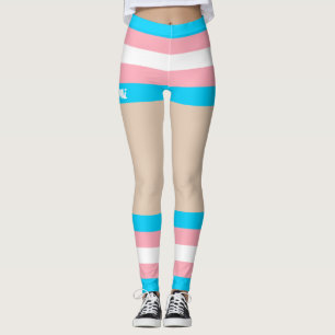 Trans Pride Faux Shorts & Benen Leggings