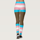 Trans Pride Faux Shorts & Benen Leggings (Achterkant)