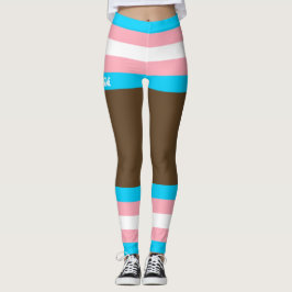 Trans Pride Faux Shorts & Benen Leggings