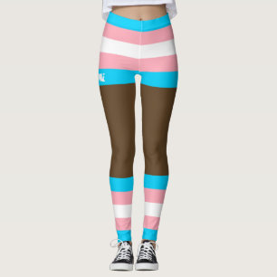 Trans Pride Faux Shorts & Benen Leggings