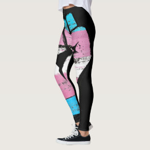 Trans Pride Fist Leggings