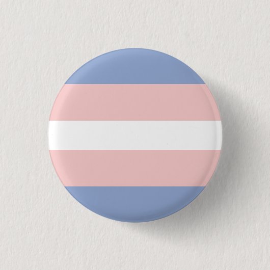 Trans Pride Flag Button Pin (Voorkant)