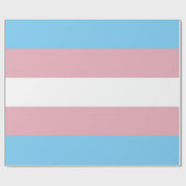 Trans Pride Flag Cadeaupapier (Vlak)