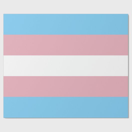 Trans Pride Flag Cadeaupapier (Vlak)
