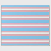 Trans Pride Flag Cadeaupapier (Vlak)