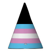 Trans Pride Flag Feesthoedjes (Rechts)