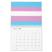 Trans Pride Flag Kalender (Jan 2027)