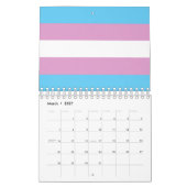 Trans Pride Flag Kalender (Mar 2027)