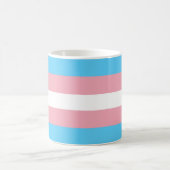 Trans Pride Flag Koffiemok (Center)
