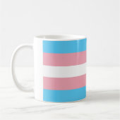 Trans Pride Flag Koffiemok (Links)
