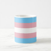 Trans Pride Flag Koffiemok (Center)
