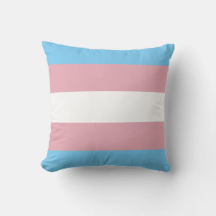 Trans Pride Flag Kussen