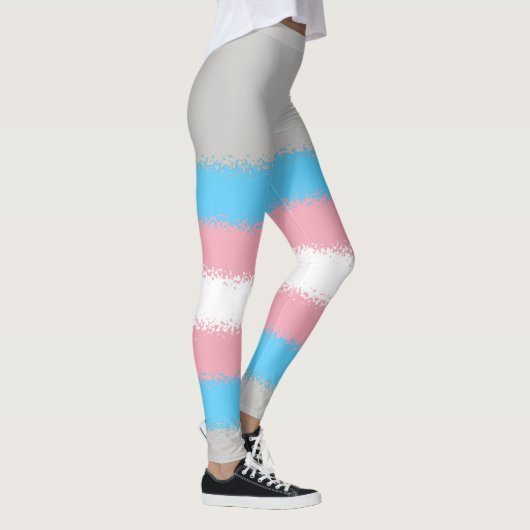 Trans Pride Flag Leggings (Rechts)