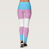 Trans Pride Flag Leggings (Achterkant)