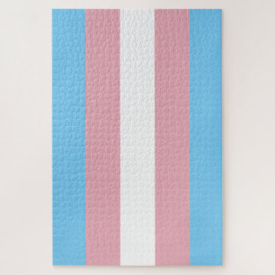 Trans Pride Flag Legpuzzel