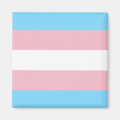 Trans Pride Flag Magneet (Voorkant)