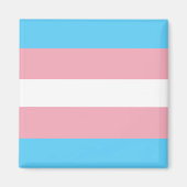 Trans Pride Flag Magneet (Voorkant)