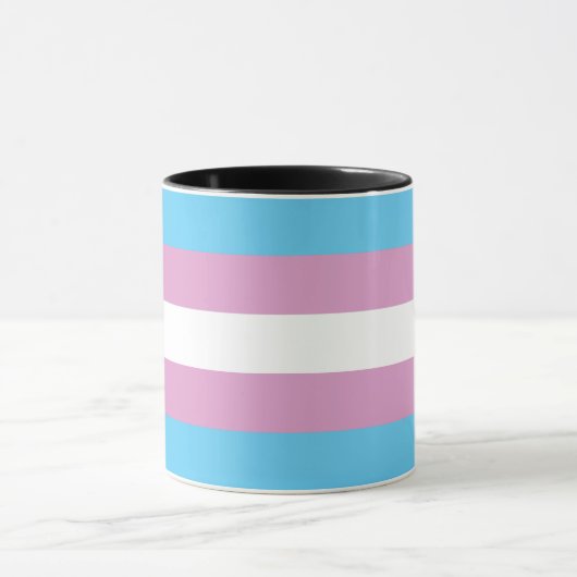 Trans Pride Flag Mok (Midden)