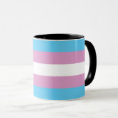 Trans Pride Flag Mok (Voorkant rechts)