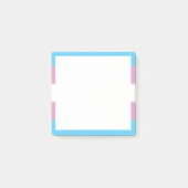 Trans Pride Flag Post-it® Notes (Voorkant)