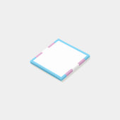 Trans Pride Flag Post-it® Notes (Schuin)