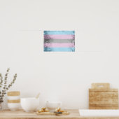 Trans Pride Flag Poster (Keuken)