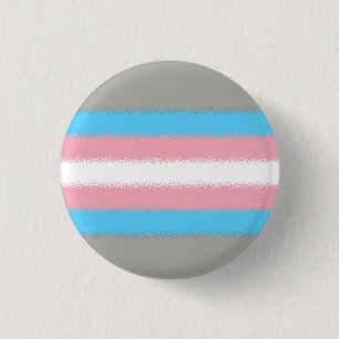 Trans Pride Flag Ronde Button 3,2 Cm