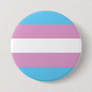 Trans Pride Flag Ronde Button 7,6 Cm