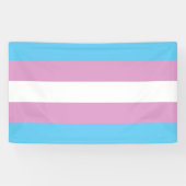 Trans Pride Flag Spandoek (Horizontaal)