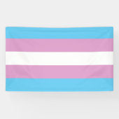 Trans Pride Flag Spandoek (Horizontaal)