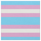 Trans Pride Flag Stof (Close Up)