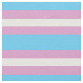 Trans Pride Flag Stof (Close Up)