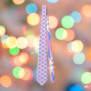 Trans Pride Floral Stropdas: Bloei met trots Stropdas