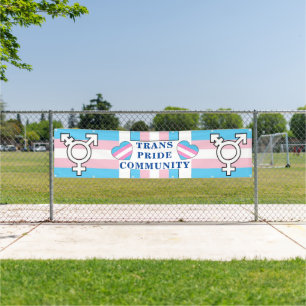 Trans Pride Gemeenschapsparade Banner